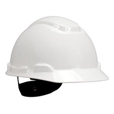 3M™ Hard Hat, White 4-Point Ratchet Suspension H-701R SKU 70071577921
